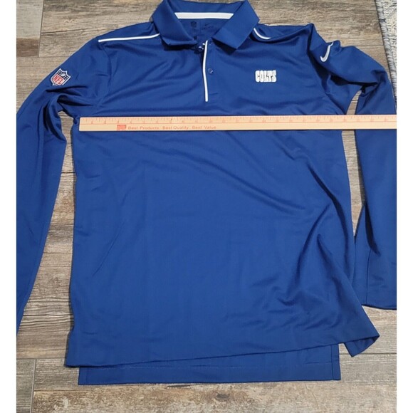Indianapolis Colts Nike NFL On-Field Dri-FIT Long Sleeve Shirt Men's Size Medium - Picture 9 of 13